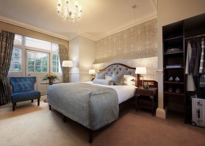 A luxurious bedroom at the Bonham Hotel in Edinburgh